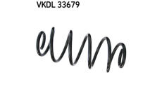 Pružina podvozku SKF VKDL 33679