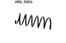 Pružina podvozku SKF VKDL 35034