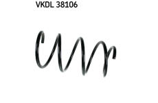 Pružina podvozku SKF VKDL 38106