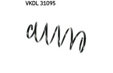 Pružina podvozku SKF VKDL 31095