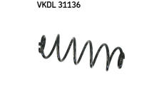 Pružina podvozku SKF VKDL 31136