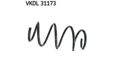 Pružina podvozku SKF VKDL 31173