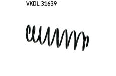 Pružina podvozku SKF VKDL 31639