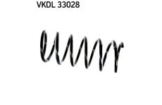 Pružina podvozku SKF VKDL 33028