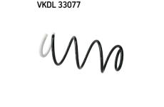 Prużina podvozku SKF VKDL 33077