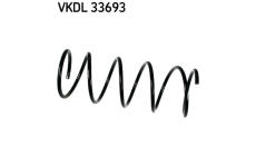 Pružina podvozku SKF VKDL 33693