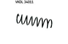 Pružina podvozku SKF VKDL 34011