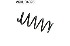 Prużina podvozku SKF VKDL 34028