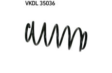 Pružina podvozku SKF VKDL 35036