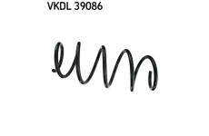 Pružina podvozku SKF VKDL 39086