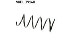 Pružina podvozku SKF VKDL 39140