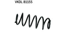 Pružina podvozku SKF VKDL 81155