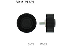 Vratna/vodici kladka, klinovy zebrovy remen SKF VKM 31321