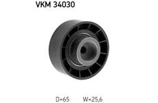 Vratná/vodiaca kladka rebrovaného klinového remeňa SKF VKM 34030