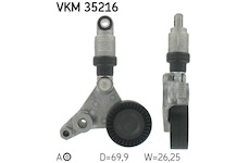 Napínací kladka, žebrovaný klínový řemen SKF VKM 35216