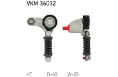 Napínací kladka, žebrovaný klínový řemen SKF VKM 36032