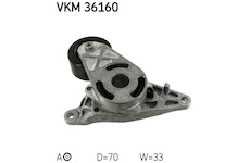 Napinaci kladka, zebrovany klinovy remen SKF VKM 36160