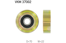 Vratna/vodici kladka, klinovy zebrovy remen SKF VKM 37002