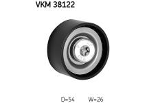 Vratna/vodici kladka, klinovy zebrovy remen SKF VKM 38122