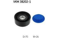 Vratna/vodici kladka, klinovy zebrovy remen SKF VKM 38202-1
