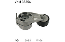 Napinaci kladka, zebrovany klinovy remen SKF VKM 38354