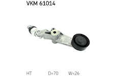Napínací kladka, žebrovaný klínový řemen SKF VKM 61014