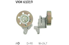 Napínací kladka, žebrovaný klínový řemen SKF VKM 61019
