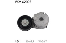 Napínací kladka, žebrovaný klínový řemen SKF VKM 62025