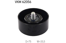 Vratna/vodici kladka, klinovy zebrovy remen SKF VKM 62056