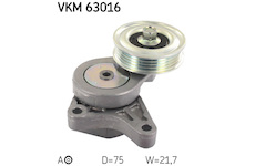 Napínací kladka, žebrovaný klínový řemen SKF VKM 63016