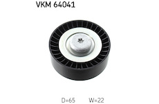 Vratna/vodici kladka, klinovy zebrovy remen SKF VKM 64041