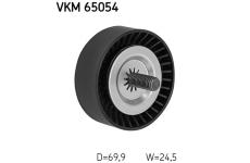 Vratná/vodicí kladka, klínový žebrový řemen SKF VKM 65054