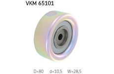 Vratna/vodici kladka, klinovy zebrovy remen SKF VKM 65101