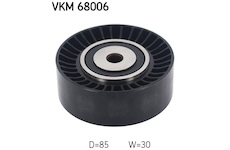 Vratná/vodicí kladka, klínový žebrový řemen SKF VKM 68006