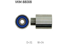 Vratná/vodicí kladka, ozubený řemen SKF VKM 88008
