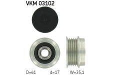 Předstihová spojka SKF VKM 03102