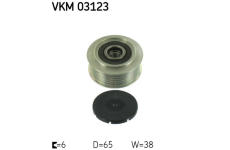 Předstihová spojka SKF VKM 03123