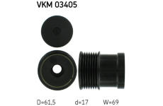 Předstihová spojka SKF VKM 03405