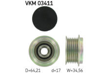 Předstihová spojka SKF VKM 03411