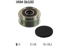 Předstihová spojka SKF VKM 06100