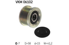 Předstihová spojka SKF VKM 06102