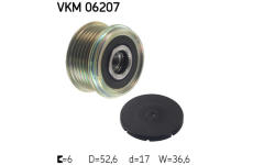 Předstihová spojka SKF VKM 06207