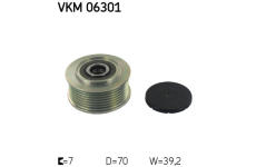 Předstihová spojka SKF VKM 06301