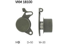 Napínací kladka, ozubený řemen SKF VKM 18100