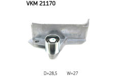Vratná/vodicí kladka, ozubený řemen SKF VKM 21170