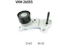 Vratná/vodicí kladka, ozubený řemen SKF VKM 26055