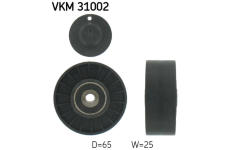 Vratná/vodicí kladka, klínový žebrový řemen SKF VKM 31002