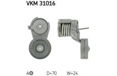 Napínák, žebrovaný klínový řemen SKF VKM 31016