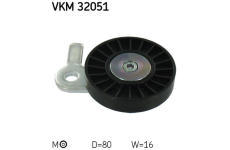 Napínák, žebrovaný klínový řemen SKF VKM 32051