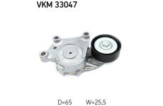 Napínák, žebrovaný klínový řemen SKF VKM 33047